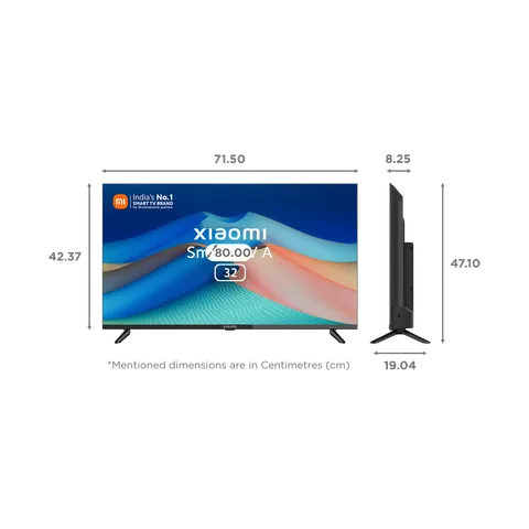 Xiaomi LED 80cm (32 inches) Smart TV HD model ELA32M8EAIN (OPENBOX)