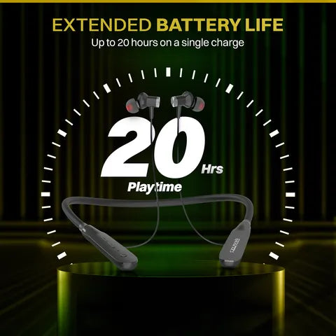 Croma IN105 Neckband (SE020EPA030202, Black) (OPENBOX)