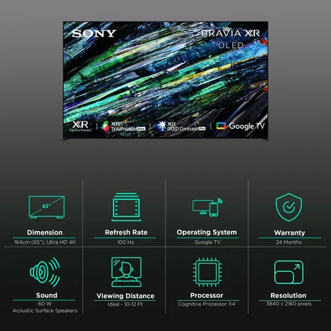 Sony 65 Inch OLED 4K Smart TV (65A95L) (OPENBOX)