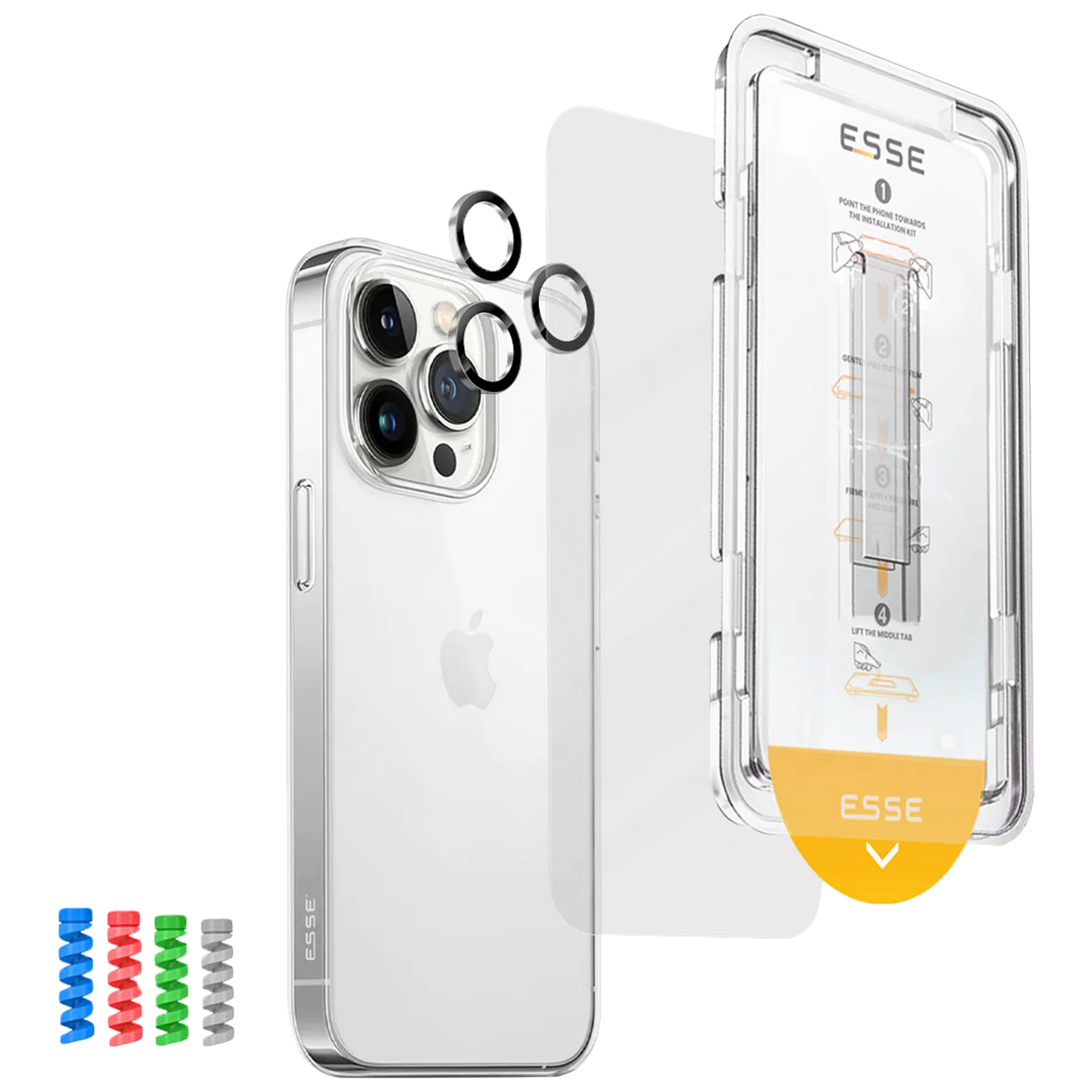 ESSE Armor360 4-in-1 Combo Airskin Case for iPhone 15 Pro Max (OPENBOX)