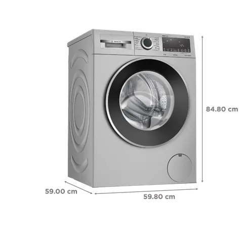 Bosch 8 kg Fully Automatic Front Load Washing Machine (WGA1340TIN, Black Grey) (OPENBOX)