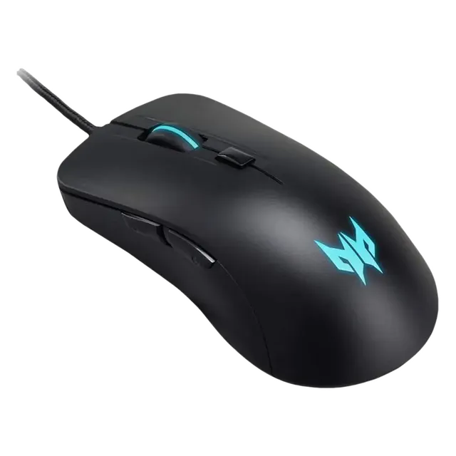 acer Predator Cestus 310 Wired Optical Mouse with 4 Preset Color Settings (4200 DPI, 10 Million Clicks, Black) (OPENBOX)