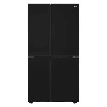 LG 650 Litres 3 Star Frost Free Side by Side Refrigerator with Smart Inverter Compressor (GLB257DBM3, Black Mirror)