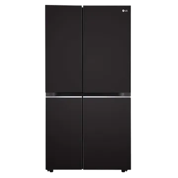 LG 650 Litres 3 Star Frost Free Side by Side Refrigerator with Multi Air Flow (GLB257HWB3, Western Black) (OPENBOX)