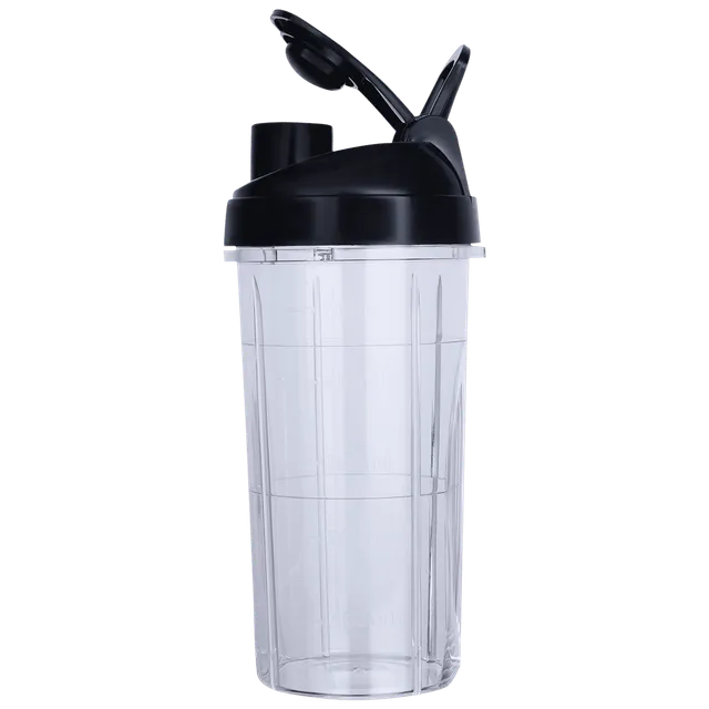 Croma Nutri 450 Watt 2 Jars Mixer Grinder Blender (19000 RPM, Bullet Motor, Silver and Black) - OPEN BOX