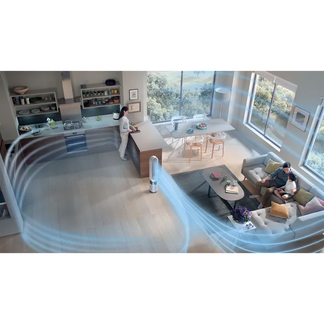 dyson Cool Gen1 TP10 Air Purifier with Remote Control (Air Multiplier Technology, White) (OPENBOX)