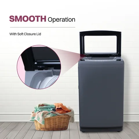 Croma 8 kg 5 Star Fully Automatic Top Load Washing Machine (CRLW080FAF264505, Pulsator Wash Technology) (OPENBOX)