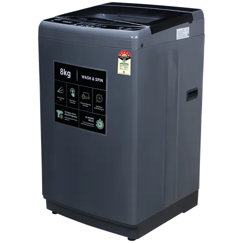 Croma 8 kg 5 Star Fully Automatic Top Load Washing Machine (CRLW080FAF264505, Pulsator Wash Technology) (OPENBOX)