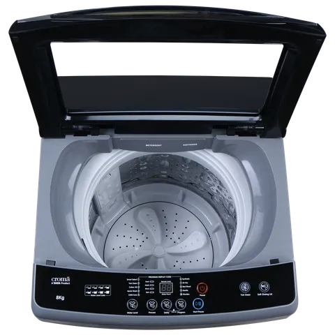 Croma 8 kg 5 Star Fully Automatic Top Load Washing Machine (CRLW080FAF264505, Pulsator Wash Technology) (OPENBOX)