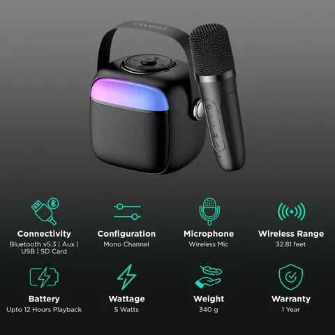 Croma 5W Bluetooth Speaker (CRSP005BPE301503)(OPENBOX)