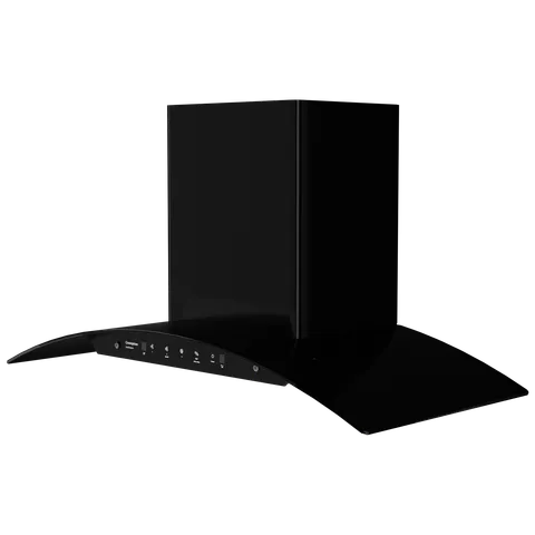 Crompton IntelliMotion 90cm 1203m3/hr Ducted Wall Mounted Chimney with Filterless Technology (Black) (OPENBOX)