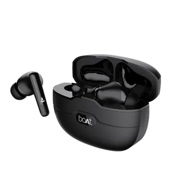 boAt Airdopes Unity TWS Earbuds with Active Noise Cancellation (IPX5 Sweat & Water Resistant, Asap Charge, Black) (OPENBOX)