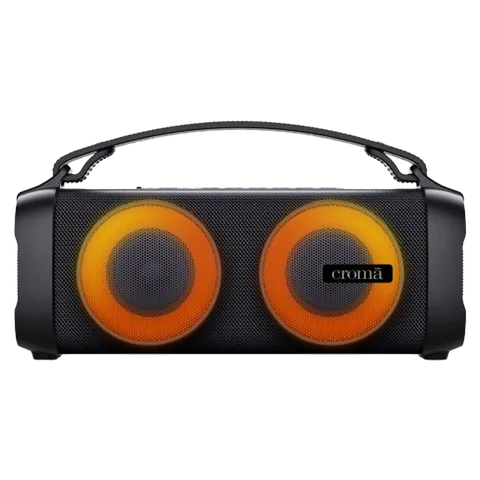 Croma 10W Portable Bluetooth Speaker (TWS Speaker Connectivity, Black) (OPENBOX)