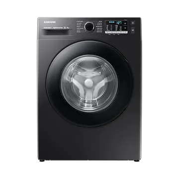 SAMSUNG 8 kg 5 Star Inverter Fully Automatic Front Load Washing Machine (WW80TA046AB1TL, Hygiene Steam, Diamond Drum, Black)