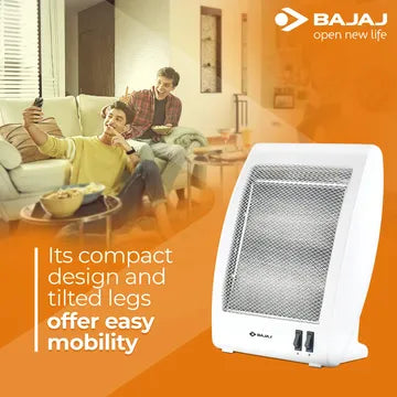 BAJAJ RHX-2 800W Halogen Room Heater with Noiseless Operation (Neat Clean Operation (OPENBOX)