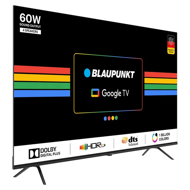 BLAUPUNKT CyberSound G2 139 cm (55 inch) LED 4K Ultra HD Google TV with Dolby Vision and Dolby Atmos (OPENBOX)
