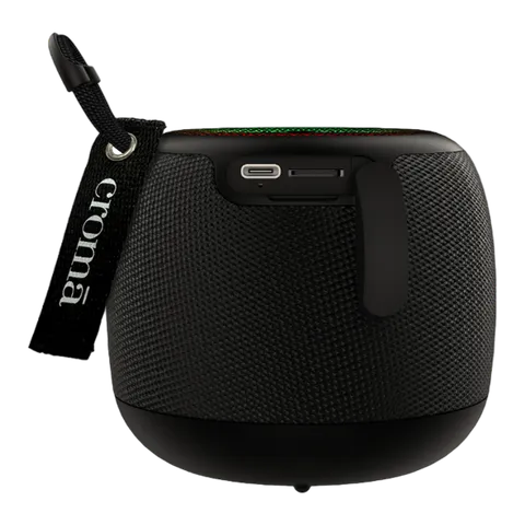 Croma 5W Portable Bluetooth Speaker (RGB Light, Black) (OPENBOX)