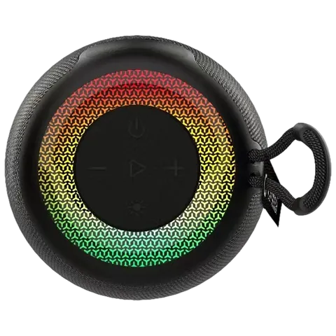 Croma 5W Portable Bluetooth Speaker (RGB Light, Black) (OPENBOX)