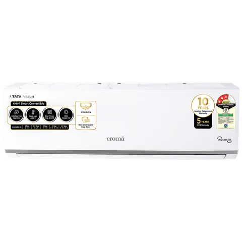 Croma 1 Ton 3 Star Inverter Split AC (Model: CRLA012IND283256) (OPENBOX)