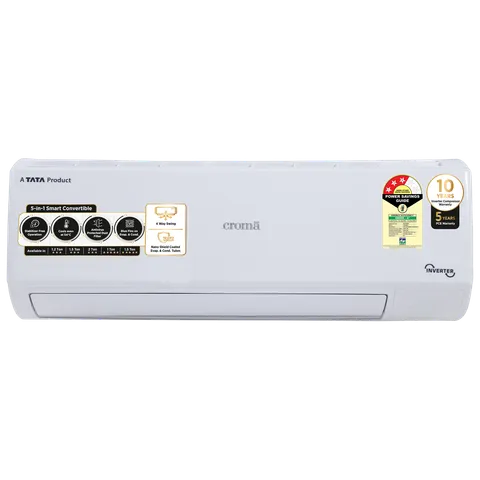 Croma 1.2 Ton 3 Star Inverter Split AC (Model: CRLA014IND170267) (OPENBOX)