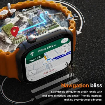 FIRE-BOLTT Dream Wi-Fi+4G SIM Android OS Wristphone (51.3mm HD Display, In-built GPS, Midnight Grace Strap) (OPENBOX)