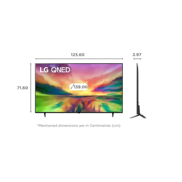 LG QNED83 139 cm (55 inch) QNED 4K Ultra HD WebOS TV with AI Picture Pro (2024 model) (OPENBOX)