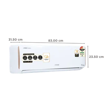 Croma 4 in 1 Convertible 1.5 Ton 3 Star Inverter Split AC with Dust Filter (2024 Model, Copper Condenser, CRLA018IND199454) (OPENBOX)