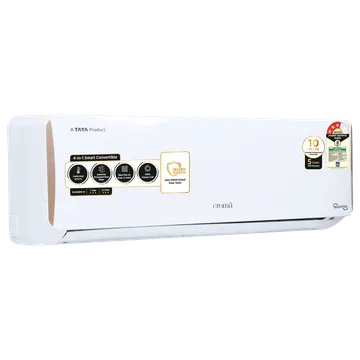 Croma 4 in 1 Convertible 1.5 Ton 3 Star Inverter Split AC with Dust Filter (2024 Model, Copper Condenser, CRLA018IND199454) (OPENBOX)