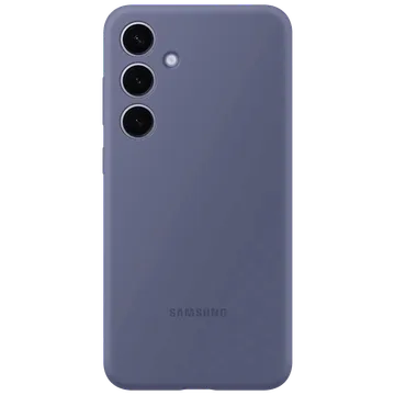 SAMSUNG Silicone Back Cover for Galaxy S24 Plus (Combining Style and Durability, Violet)