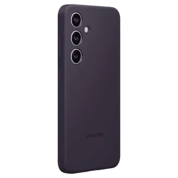 SAMSUNG Silicone Back Cover for Galaxy S24 (Combining Style and Durability, Violet)