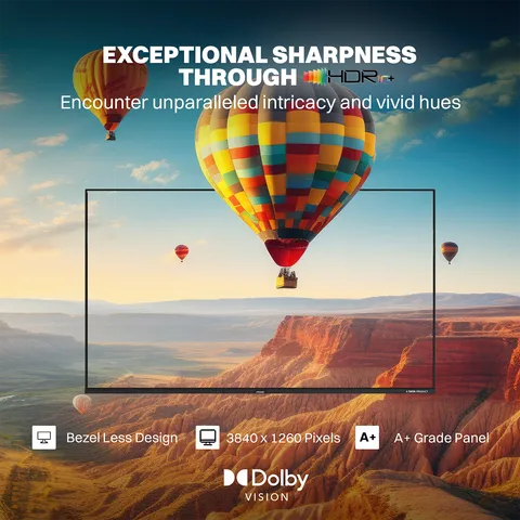 Croma 140 cm (55 inch) LED 4K UHD WCG-QLED Google TV with Dolby Vision (OPENBOX)