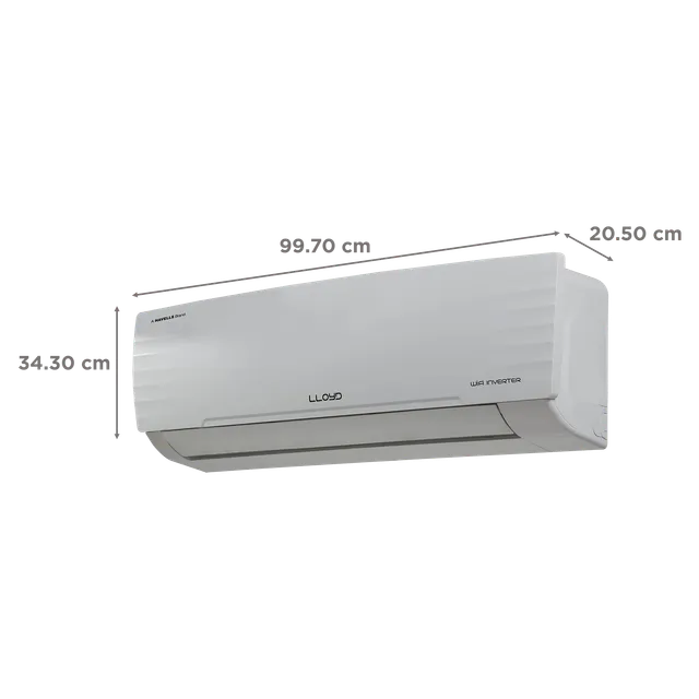 LLOYD 5 in 1 Convertible 1.5 Ton 5 Star Inverter Split Smart AC with Wi-Fi Supported (Copper Condenser, GLS18V5FWCXV) (OPENBOX)