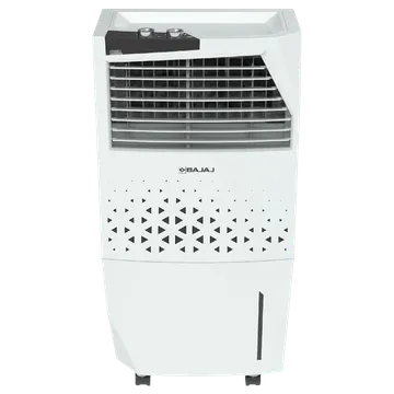 BAJAJ Shield Skive Nios 36 Litres Tower Air Cooler with DuraMarine PRO Pump (Anti Bacterial Hexacool Master, White) (OPENBOX)