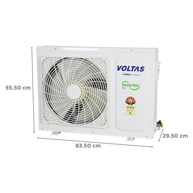 VOLTAS 185V Vectra Eden 1.5 Ton 5 Star Inverter Split AC (Copper Condenser, Dust Filter, 4503604) (OPENBOX)