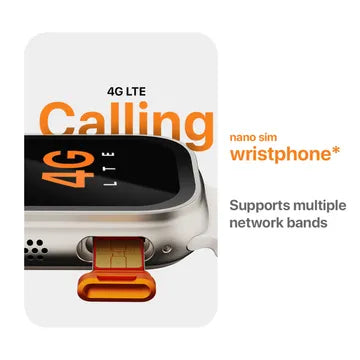 FIRE-BOLTT Oracle Wi-Fi+4G SIM Android OS Wristphone (49mm Display, In Built GPS, Eclipse Flex Strap) (OPENBOX)