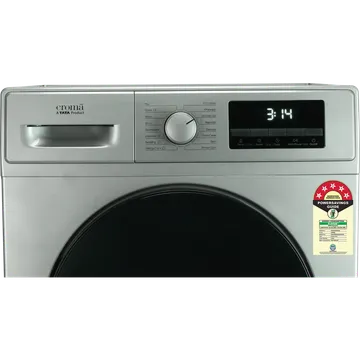 Croma 7 kg 5 Star Fully Automatic Front Load Washing Machine (CRLW070FLF316251, Silver Grey) (OPENBOX)