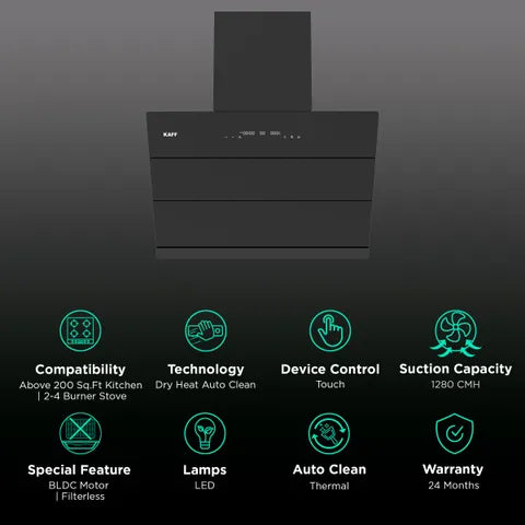 KAFF Chimney Albury 60 DC (OPENBOX)