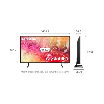 SAMSUNG DU7700 (65 inch) 4K Ultra HD LED Tizen TV with Motion Xcelerator (OPENBOX)