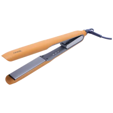 Croma Hair Straightener with Ionic Function (Ceramic Coated Plates, Yellow) (OPENBOX)
