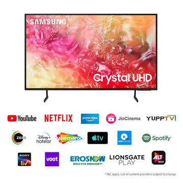 SAMSUNG DU7700 Series 125 cm (50 inch) 4K Ultra HD LED Tizen TV with Motion Xcelerator (2024 model) (OPENBOX)