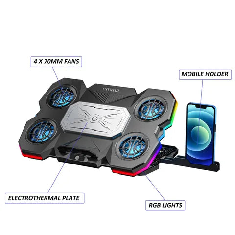 Croma GMNG Cooling Pad CRSPELEAOC016502 (OPENBOX)