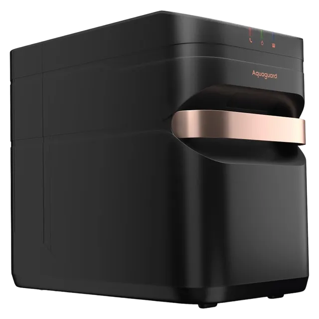 Aquaguard Designo NXT RO + UV Water Purifier with 3-in-1 Active Copper Technology (Black) (OPENBOX)