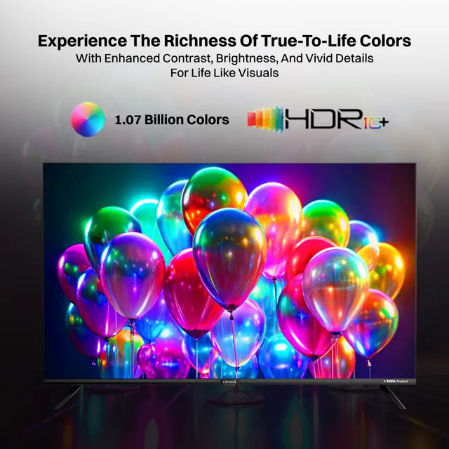 Croma 109 cm (43 inch) 4K Ultra HD LED Tizen TV with Bezel Less Display (OPENBOX)
