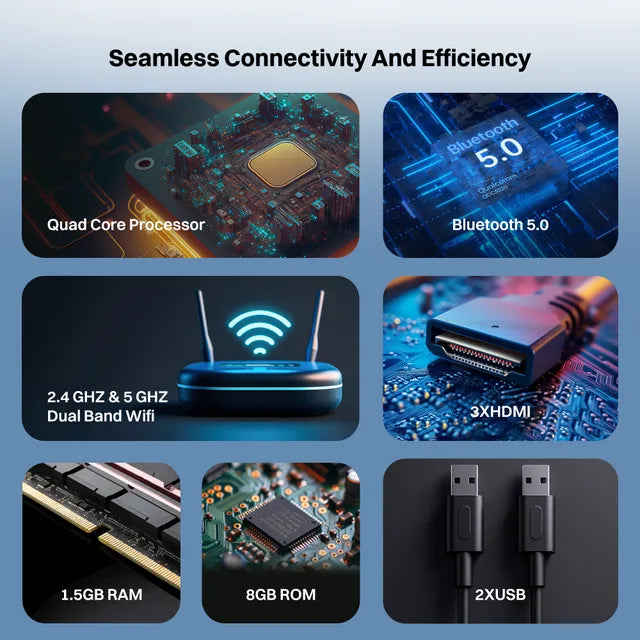 Croma 109 cm (43 inch) 4K Ultra HD LED Tizen TV with Bezel Less Display (OPENBOX)