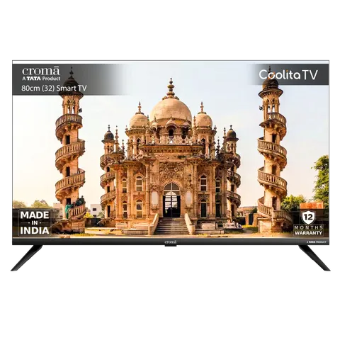 Croma 80 cm (32 inch) HD Ready TV with A plus Grade Panel (OPENBOX)