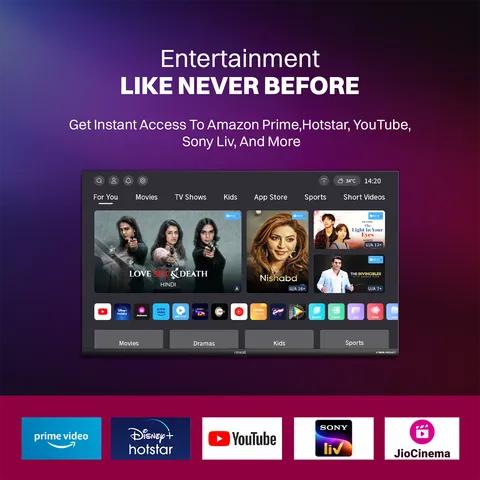 Croma 80 cm (32 inch) HD Ready TV with A plus Grade Panel (OPENBOX)