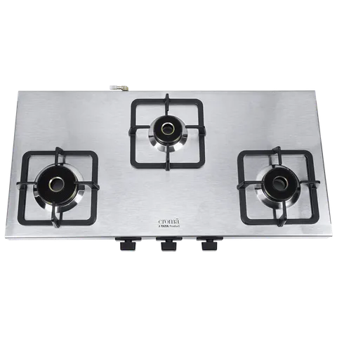 Croma Premium 3B SS Gas Stove AG1411 2MM (OPENBOX)