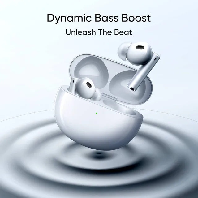 Realme Buds Air 6 Pro TWS Earbuds with Active Noise Cancellation (IP55 Water Resistant, Google Fast Pairing, Sliver Blue) (OPENBOX)