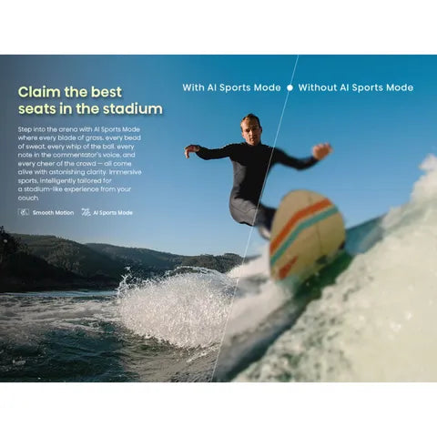 Hisense 65U6N Pro Mini-LED 4K/UHD TV (165cm/65-inch) (OPENBOX)