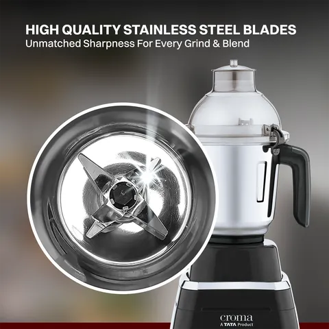 Croma 800W Mixer Grinder (OPENBOX)